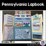 Pennsylvania Lapbook for Early Learners - A State Study