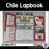 Chile Lapbook for Early Learners - A Country Study