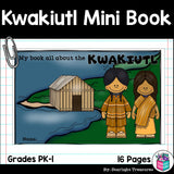 Kwakiutl Tribe Mini Book for Early Readers - Native American Activities