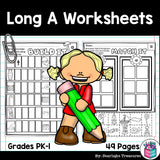 Long A Worksheets and Activities for Early Readers