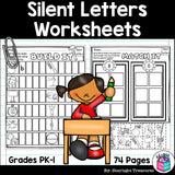 Silent Letters Worksheets and Activities for Early Readers