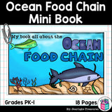 Ocean Food Chain Mini Book for Early Readers - Food Chains