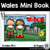 Wales Mini Book for Early Readers - A Country Study