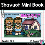 Shavuot Mini Book for Early Readers