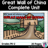 Great Wall of China Complete Unit for Early Learners