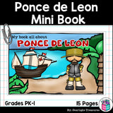 Juan Ponce de Leon Mini Book for Early Readers: Early Explorers