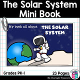 Solar System Mini Book for Early Readers: Space Activities