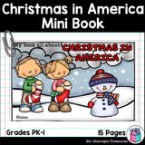 Christmas in America Mini Book for Early Readers - Christmas Activities