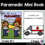 Paramedic Mini Book for Early Readers