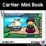 Jacques Cartier Mini Book for Early Readers: Early Explorers