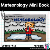 Meteorology and Weather Maps Mini Book for Early Readers