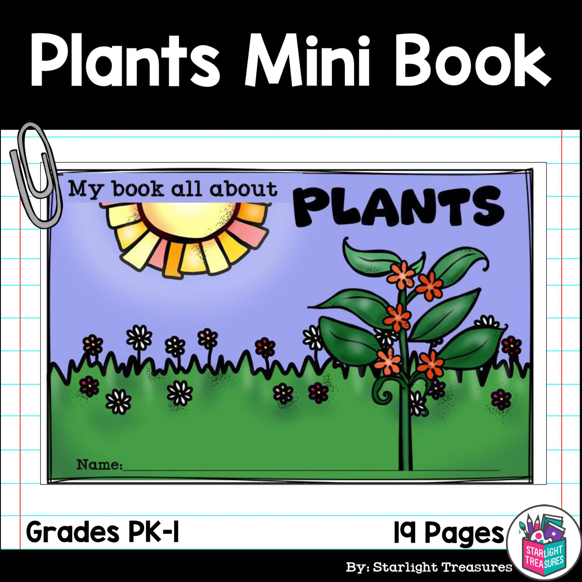 Plants Mini Book for Early Readers: Photosynthesis – Starlight ...