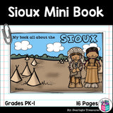 Sioux Tribe Mini Book for Early Readers