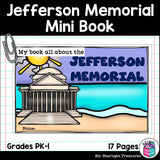 Jefferson Memorial Mini Book for Early Readers: American Symbols