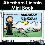 Abraham Lincoln Mini Book for Early Readers