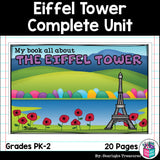 Eiffel Tower Complete Unit for Early Learners - World Landmarks