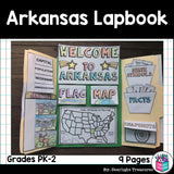 Arkansas Lapbook for Early Learners - A State Study