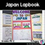 Japan Lapbook for Early Learners - A Country Study