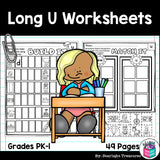 Long U Worksheets and Activities for Early Readers
