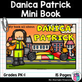 Danica Patrick Mini Book for Early Readers: Women's History Month