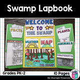 Swamp Lapbook for Early Learners - Animal Habitats