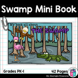 The Swamp Mini Book for Early Readers: Swamp Animals