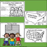 Sibling Day Mini Book for Early Readers