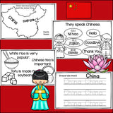 China Mini Book for Early Readers - A Country Study