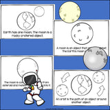 The Moon's Phases Mini Book for Early Readers: Phases of the Moon