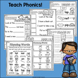 Rhyming Words Worksheets and Activities for Early Readers
