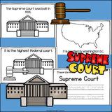 Supreme Court Mini Book for Early Readers: American Symbols