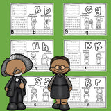 Worksheets A-Z Black History Month