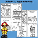 Firefighter Mini Book for Early Readers