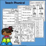 Short O Worksheets and Activities for Early Readers
