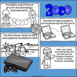 Life in the 2000s Mini Book for Early Readers
