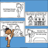 Dominique Dawes Mini Book for Early Readers: Women's History Month
