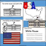 White House Mini Book for Early Readers: American Symbols