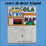 Angola Lapbook for Early Learners - A Country Study