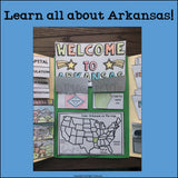 Arkansas Lapbook for Early Learners - A State Study