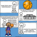 Goose Tatum Mini Book for Early Readers: Black History Month