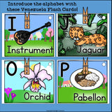 Venezuela Flash Cards