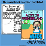 Alice's Adventures in Wonderland Mini Book for Early Readers - Fairy Tales