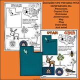 Utah Fact Sheet for Early Readers - A State Study