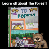 Forest Lapbook for Early Learners - Animal Habitats