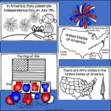 Independence Day Mini Book for Early Readers