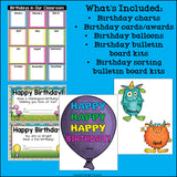 Birthdays in the Classroom Bundle