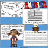 USA Mini Book for Early Readers
