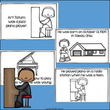Art Tatum Mini Book for Early Readers: Black History Month