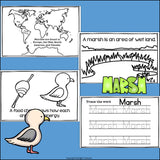 Marsh Food Chain Mini Book for Early Readers - Food Chains