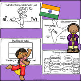 Holi Mini Book for Early Readers